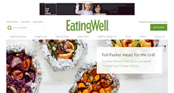 Desktop Screenshot of eatingwell.com