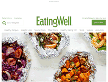 Tablet Screenshot of eatingwell.com